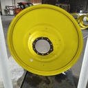 12"W x 54"D, John Deere Yellow 10-Hole Formed Plate , -9.25" Offset