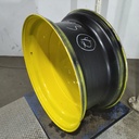 18"W x 42"D, John Deere Yellow 20-Hole Dolly Dual , -15" Offset