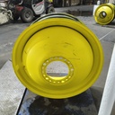 18"W x 42"D, John Deere Yellow 20-Hole Dolly Dual , -15" Offset