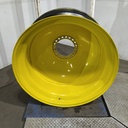 18"W x 42"D, John Deere Yellow 20-Hole Dolly Dual , -15" Offset