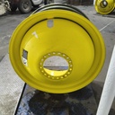 18"W x 42"D, John Deere Yellow 20-Hole Dolly Dual , -15" Offset
