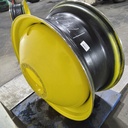 18"W x 42"D, John Deere Yellow 20-Hole Dolly Dual , -15" Offset