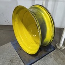 16"W x 42"D, John Deere Yellow 10-Hole Dolly Dual , -15.38" Offset