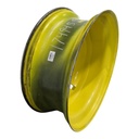 16"W x 42"D, John Deere Yellow 10-Hole Dolly Dual , -13.12" Offset