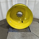 16"W x 42"D, John Deere Yellow 10-Hole Dolly Dual , -13.12" Offset