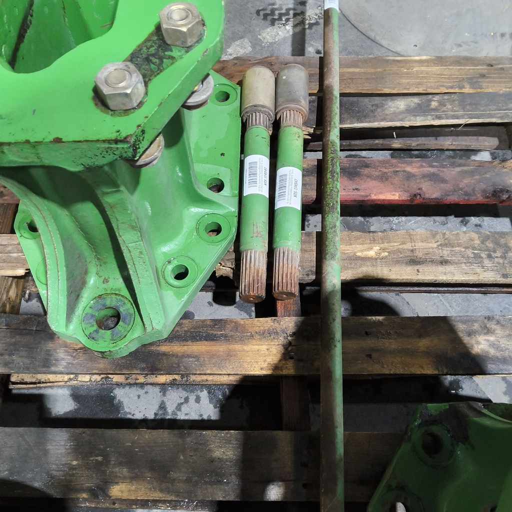 15.75"L Combine Frame Extension for John Deere Combine 9000STS/"S" Series ("B" Std 18/18 Spline Long/Short Drive Shafts), John Deere Green