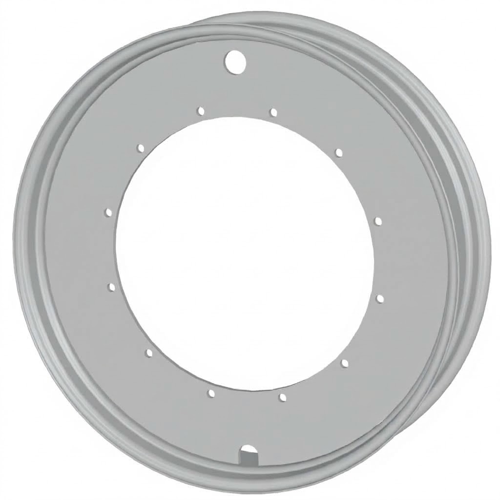 10"W x 46"D, Case IH Silver Mist 12-Hole Stub Disc , 1.75" Offset