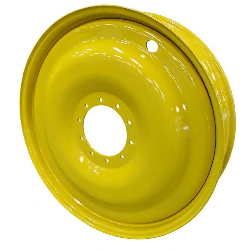 10"W x 46"D, John Deere Yellow 10-Hole Bubble Disc , 4.12" Offset