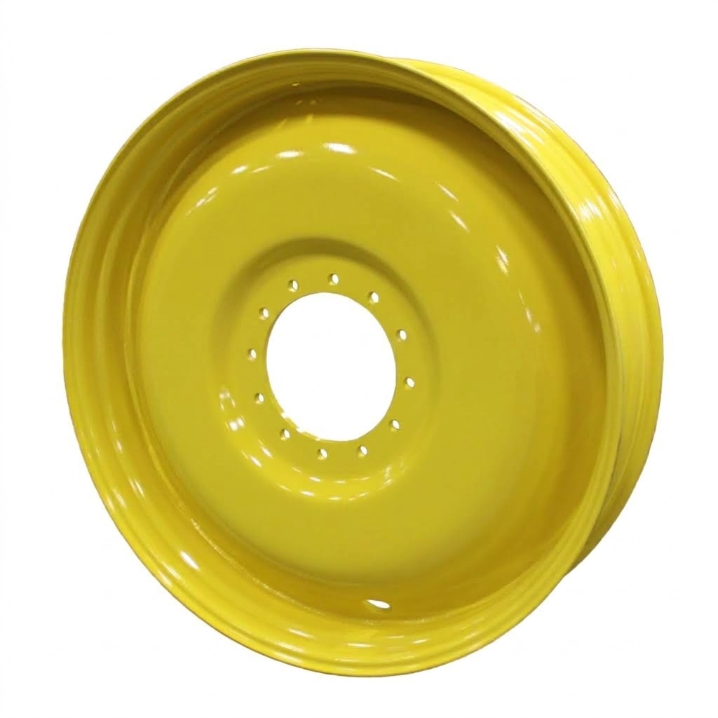 10"W x 46"D, John Deere Yellow 12-Hole Bubble Disc , 1.88" Offset