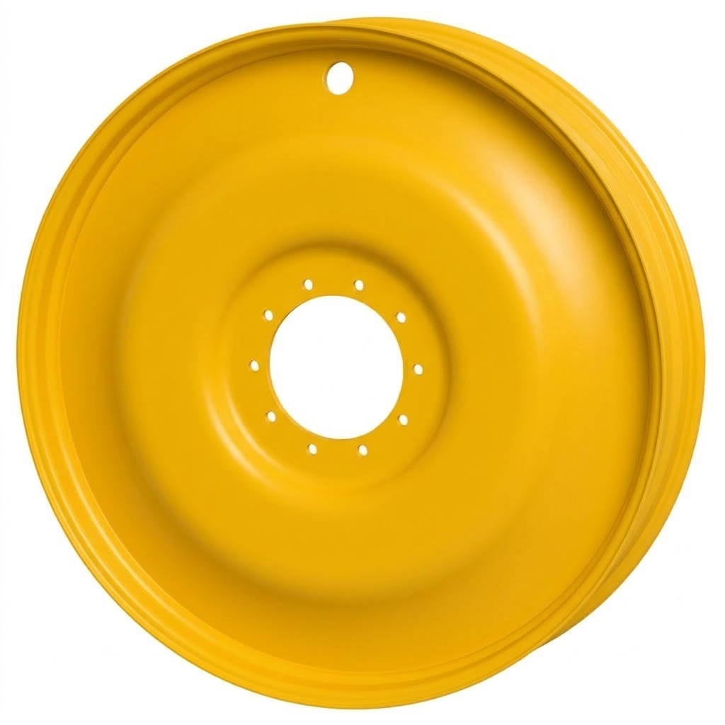 10"W x 50"D, John Deere Yellow 10-Hole Bubble Disc , 4.12" Offset