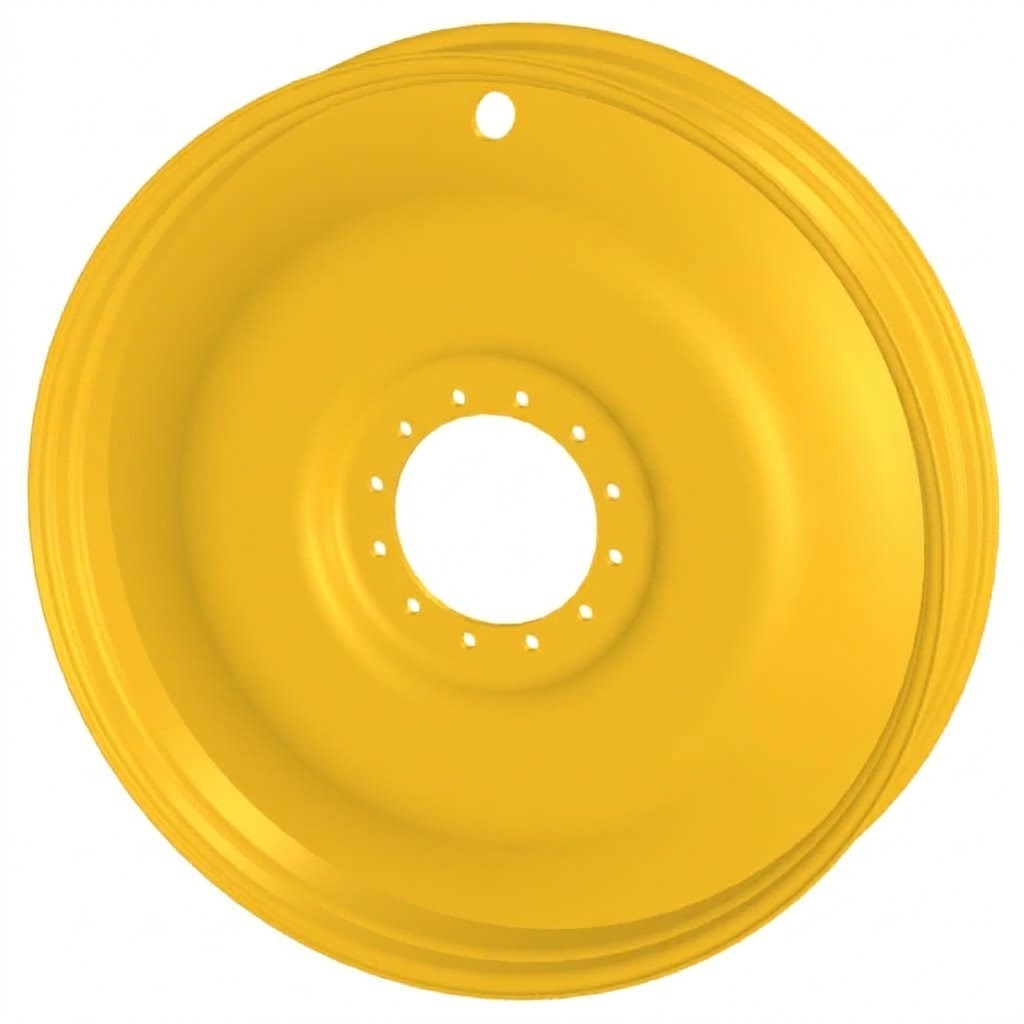 10"W x 50"D, John Deere Yellow 12-Hole Bubble Disc , 2.25" Offset