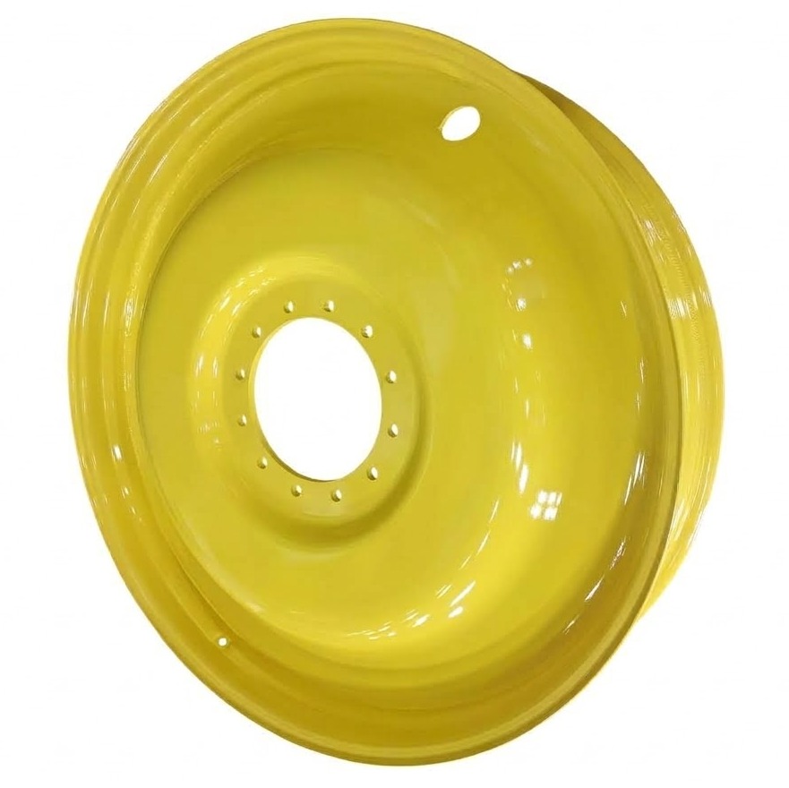 10"W x 50"D, John Deere Yellow 12-Hole Bubble Disc , 4.62" Offset