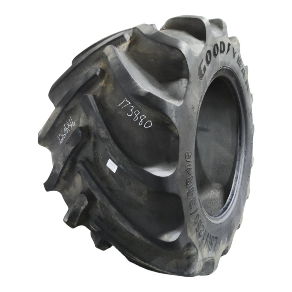 LSW1250/35R46 Goodyear Farm Custom Flo Grip R-2 195B 80%