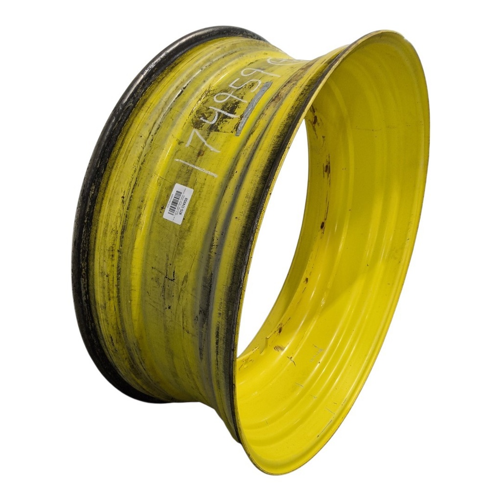 16"W x 42"D, John Deere Yellow 12-Hole Stub Disc , -3.25" Offset