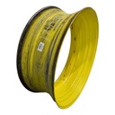 16"W x 42"D, John Deere Yellow 12-Hole Stub Disc , -3.25" Offset
