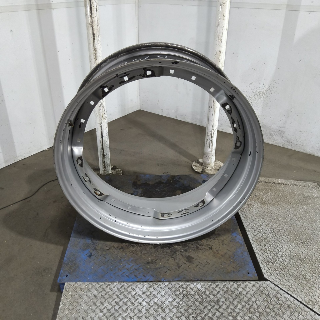 15"W x 38"D, Case IH Silver Mist 12-Hole Waffle Wheel (Groups of 3 bolts)