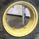 14.9/-28 Firestone Traction Field & Road R-1 on John Deere Yellow 6-Hole Rim with Clamp/Loop Style 75%
