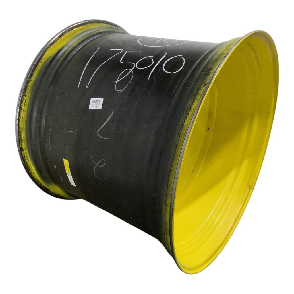 38"W x 46"D, John Deere Yellow 20-Hole Formed Plate , 2.12" Offset