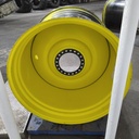 38"W x 46"D, John Deere Yellow 20-Hole Formed Plate , 2.12" Offset