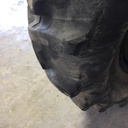 14.9/-28 Firestone Traction Field & Road R-1 on John Deere Yellow 6-Hole Rim with Clamp/Loop Style 75%