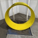 16"W x 42"D, John Deere Yellow Double Bevel