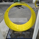 16"W x 42"D, John Deere Yellow Double Bevel
