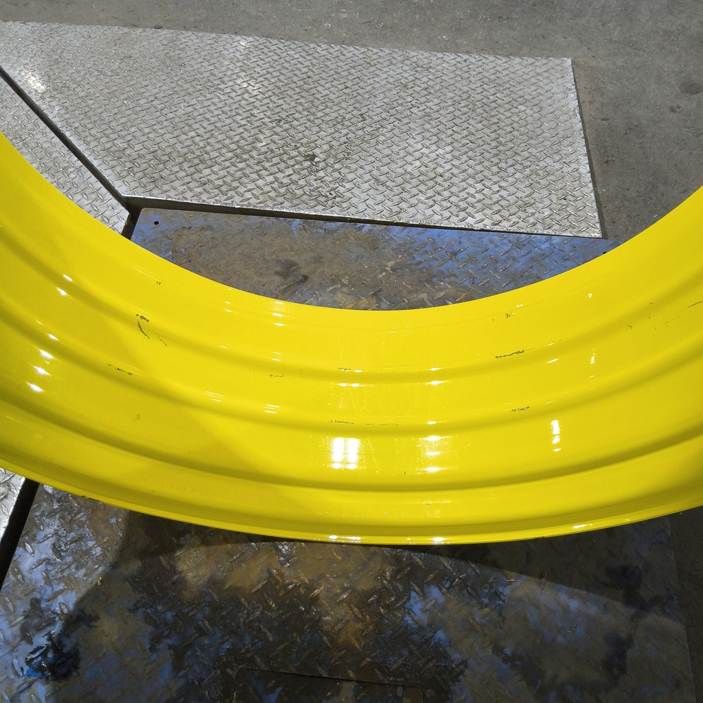 16"W x 42"D, John Deere Yellow Double Bevel