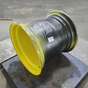25"W x 26"D, John Deere Yellow 8-Hole Formed Plate , -0.62" Offset