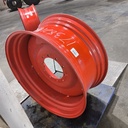 18"W x 38"D, Fendt/Agco Red 10-Hole Formed Plate , -1.5" Offset