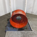 15"W x 24"D, Fendt/Agco Red 8-Hole Formed Plate , -1.38" Offset