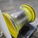 36"W x 32"D, John Deere Yellow 12-Hole Formed Plate , -9.62" Offset