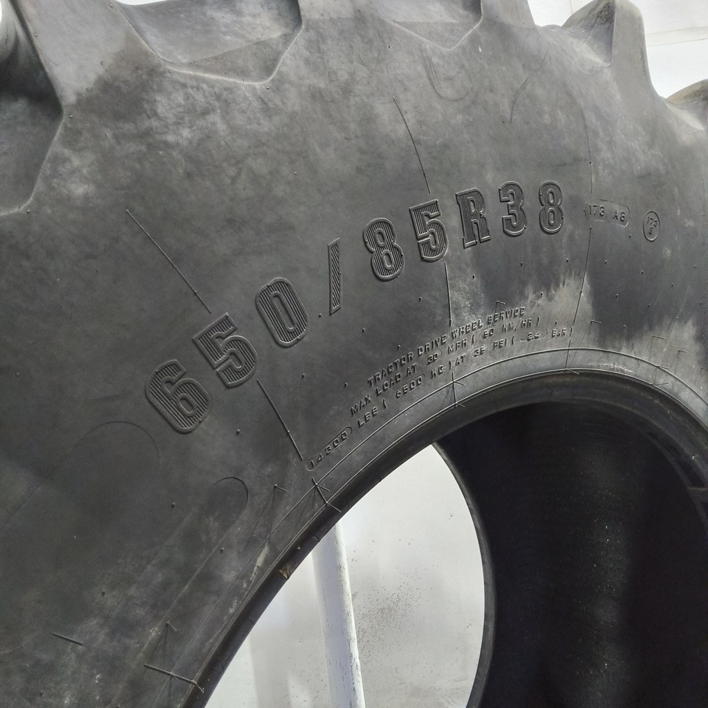 650/85R38 Firestone Radial Deep Tread 23 R-1W 173A8 80%