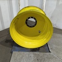 23"W x 38"D, John Deere Yellow 10-Hole Dolly Dual , -14.56" Offset