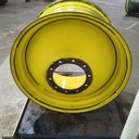 23"W x 38"D, John Deere Yellow 10-Hole Dolly Dual , -14.56" Offset