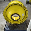 23"W x 38"D, John Deere Yellow 10-Hole Dolly Dual , -16.31" Offset