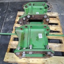 15.75"L Combine Frame Extension for John Deere Combine "S" Series ("D"22/22 spline drive shafts), John Deere Green