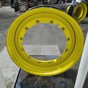 16"W x 46"D, John Deere Yellow 12-Hole Stub Disc , -3.25" Offset