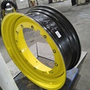 16"W x 46"D, John Deere Yellow 12-Hole Stub Disc , -3.25" Offset
