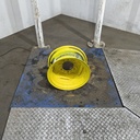 7"W x 14"D, John Deere Yellow 6-Hole Implement , 1.88" Offset