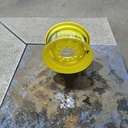 7"W x 14"D, John Deere Yellow 6-Hole Implement , 1.88" Offset
