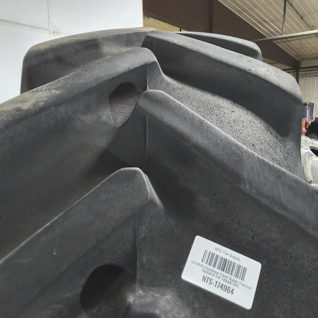20.8R42 Goodyear Farm Super Traction Radial R-1W 155A8 75%