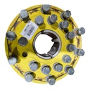 10-Hole Wedg-Lok OE Style, 4.72" (120.02mm) axle, John Deere Yellow