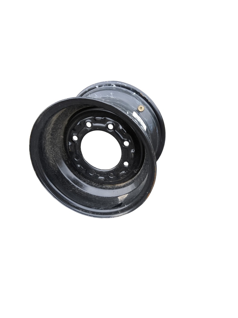 10"W x 15"D, Flat Black 8-Hole Implement , -0.75" Offset