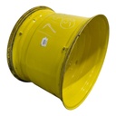 27"W x 38"D, John Deere Yellow 20-Hole Formed Plate , -2" Offset