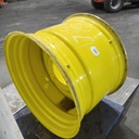 27"W x 38"D, John Deere Yellow 20-Hole Formed Plate , -2" Offset