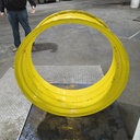 16"W x 38"D, John Deere Yellow Double Bevel