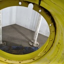 23"W x 38"D, John Deere Yellow 12-Hole Stub Disc , -3.44" Offset
