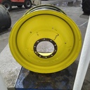 23"W x 42"D, John Deere Yellow 10-Hole Formed Plate , -13.88" Offset