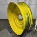 15"W x 50"D, John Deere Yellow 10-Hole Formed Plate , -6.62" Offset