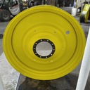 15"W x 50"D, John Deere Yellow 10-Hole Formed Plate , -6.62" Offset